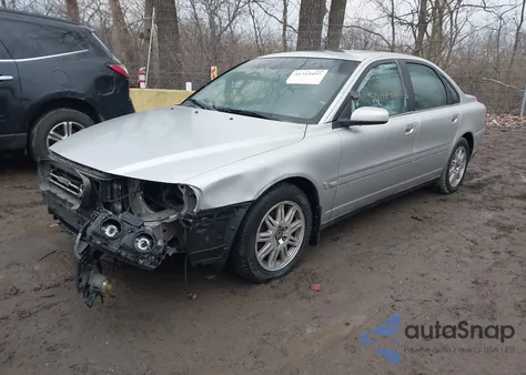 2005 Volvo S80 2.5T из США, поврежденный, VIN YV1TS592X51407215